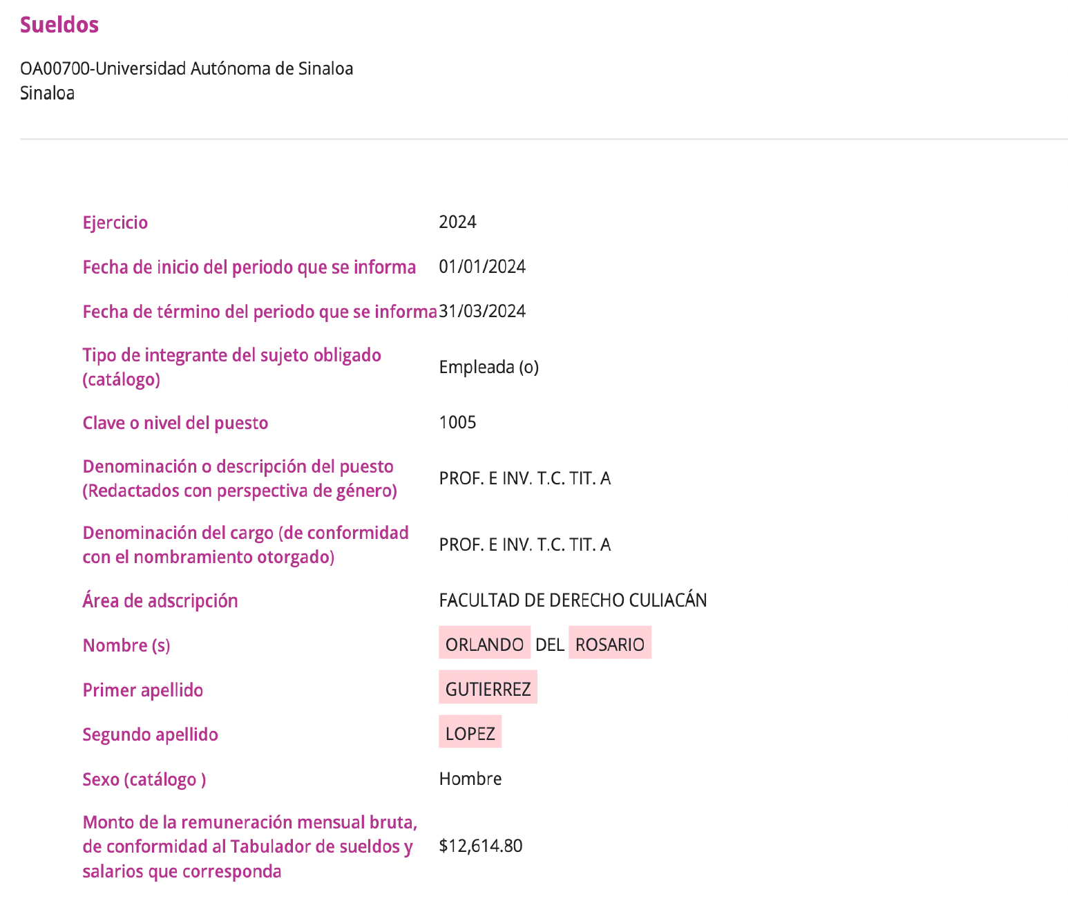 $!Abogados de hijo de Cuén en demanda contra Datemex figuran en la nómina de la UAS