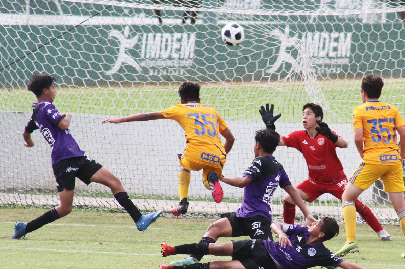 $!Mazatlán FC y Tigres se reparten puntos en las categorías Sub 14 y Sub 16