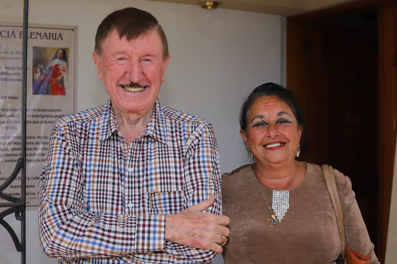 $!Germán Lizárraga y Cecilia Noreña.