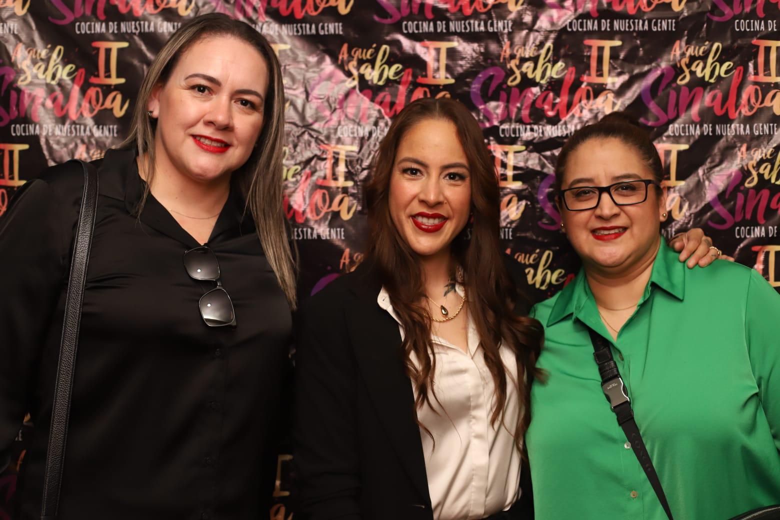 $!Martha Camacho, la chef Carolina Zataráin y Libier Torres.
