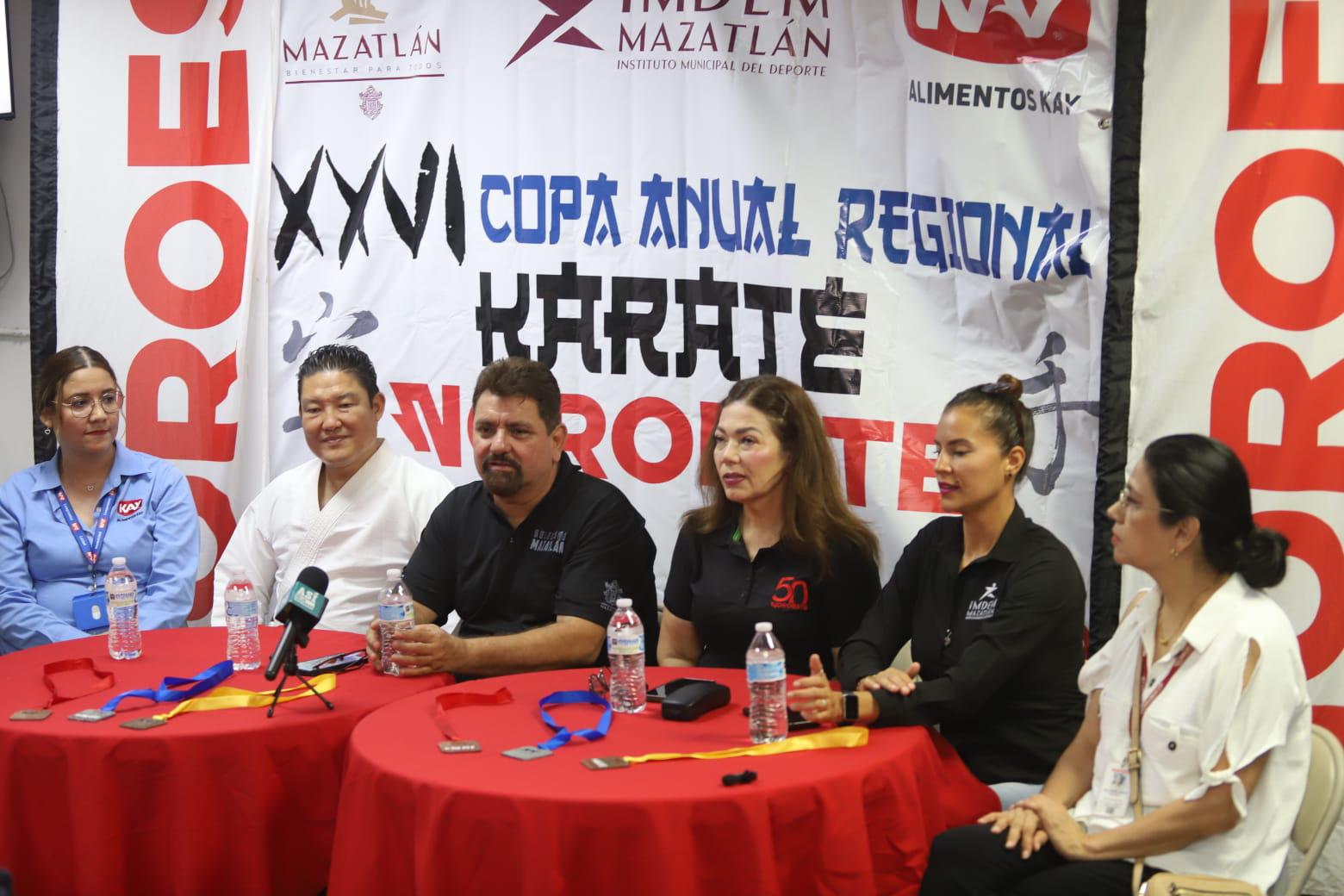 $!Destapan edición 26 de la Copa Anual Regional de Karate Noroeste