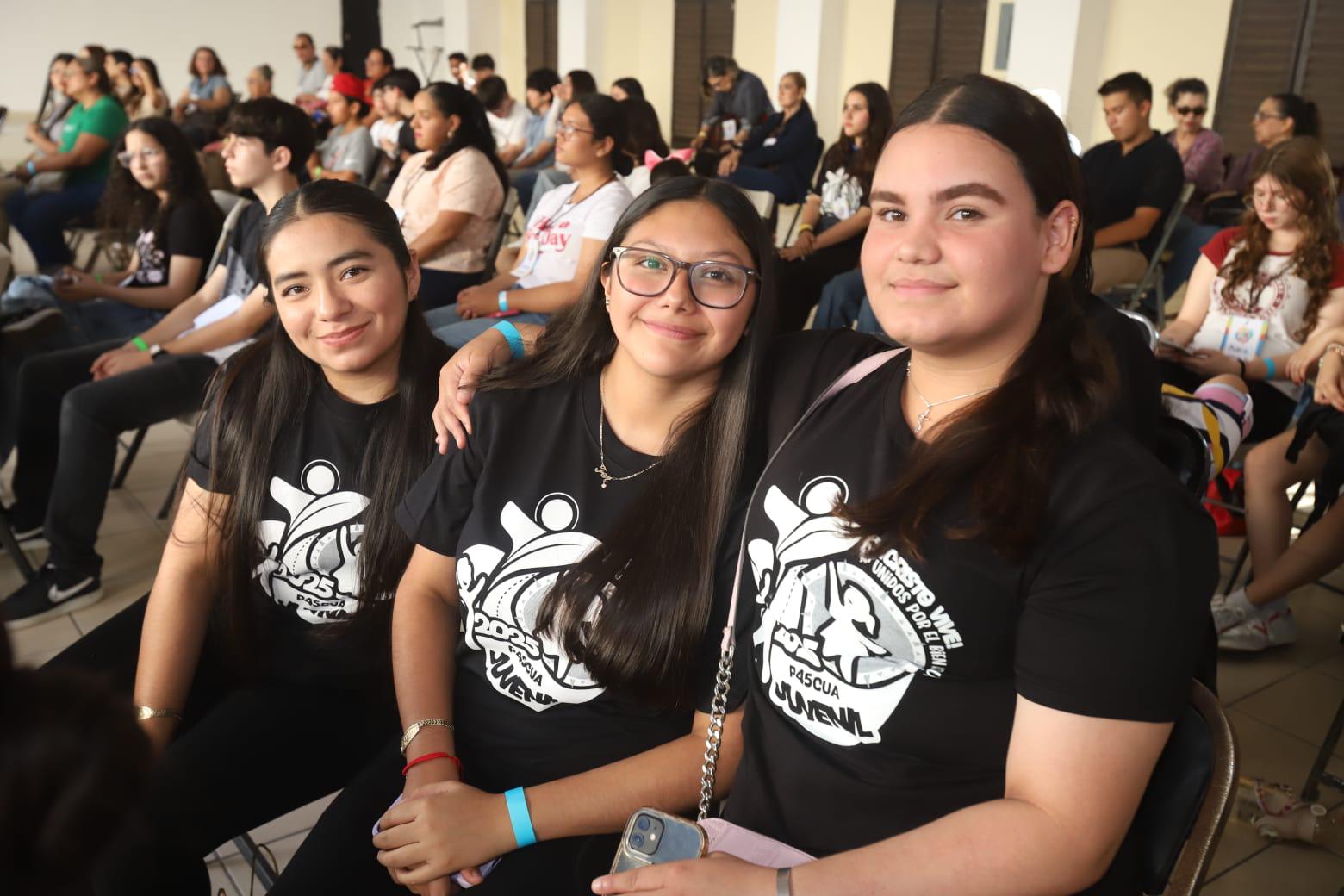 $!Gloria Reyes, Fernanda Zaleta y Abril Tiznado.