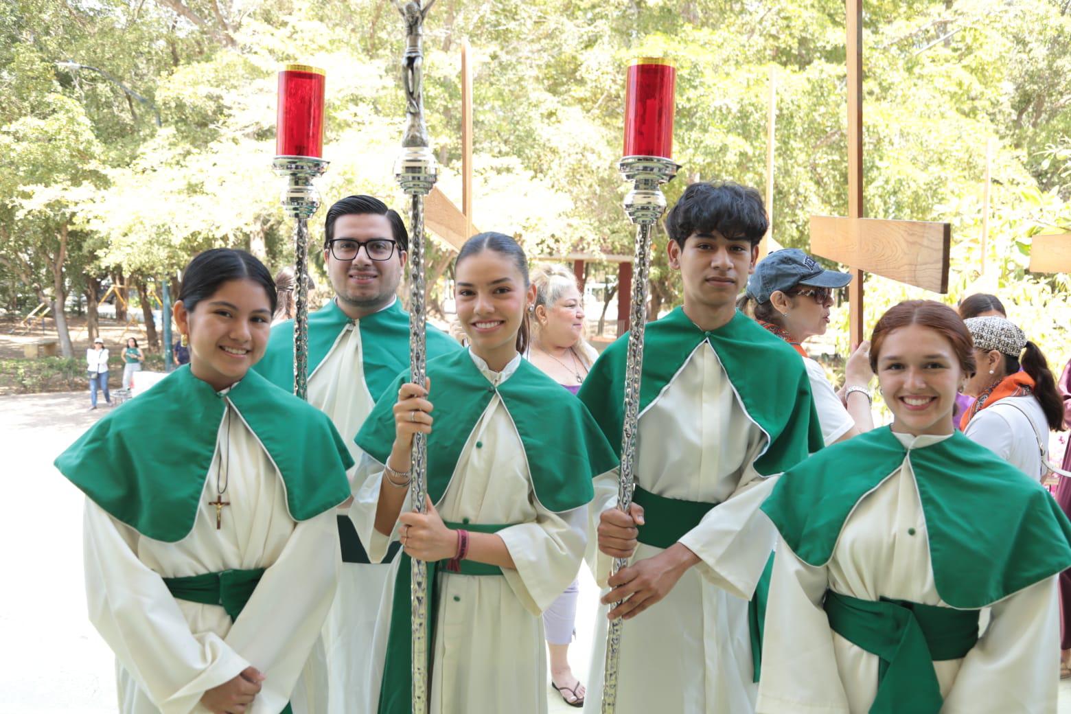$!Ana Gabriela Hernández, Emilio Cornejo, María Celeste Velarde, Francisco Galaviz y Ana Victoria Noriega.