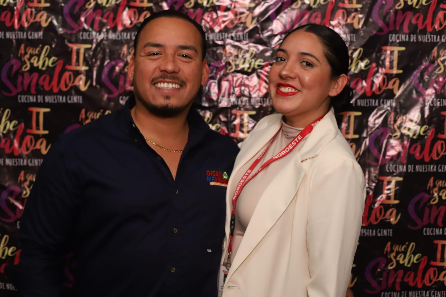 $!Miguel Yeinsen y Alina Zataráin.