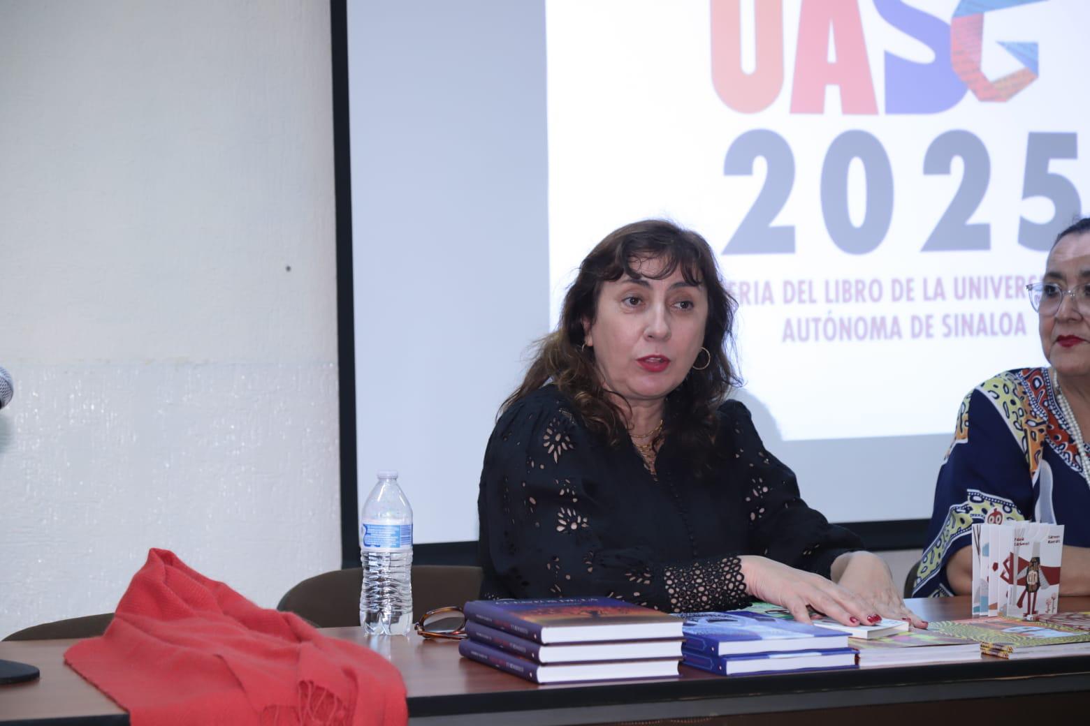 $!Comparte Ana Griott sobre simbolismo en cuentos, tradiciones y su historia
