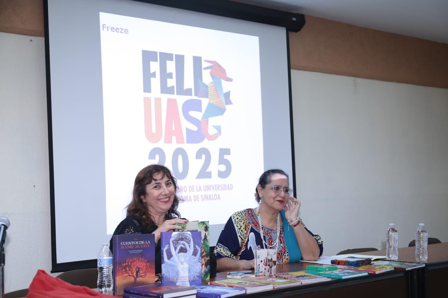 $!Comparte Ana Griott sobre simbolismo en cuentos, tradiciones y su historia