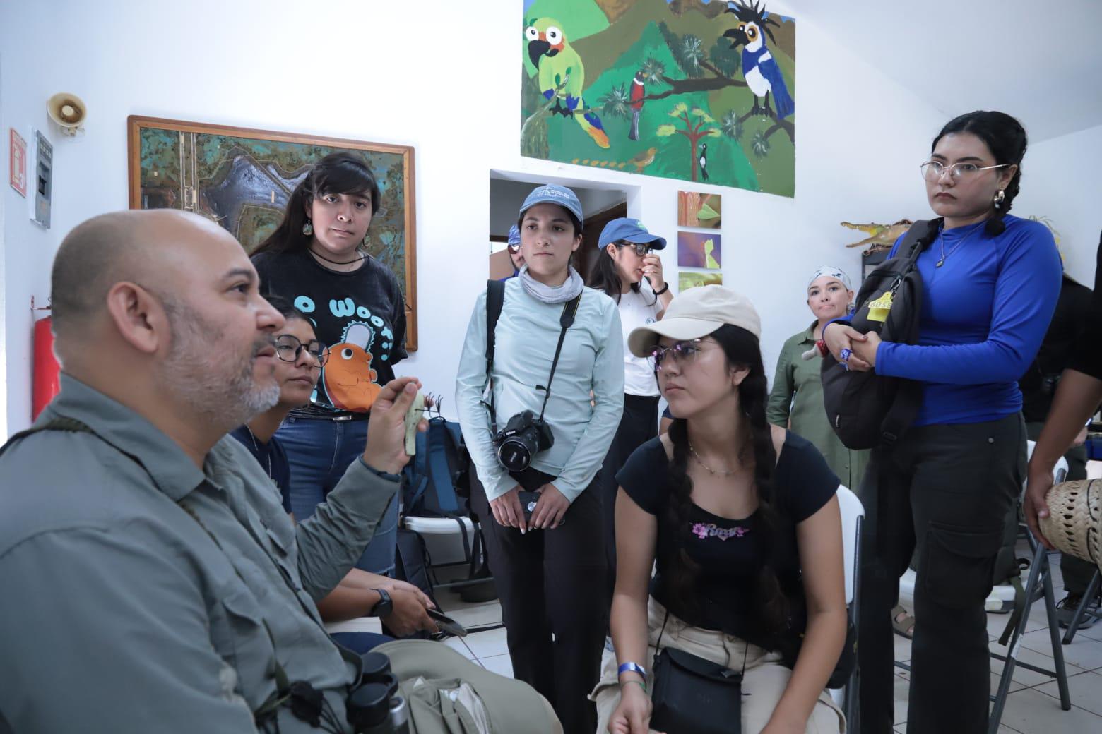 $!Con práctica de campo, culmina Taller de Monitoreo y Anillamiento de Aves en Mazatlán