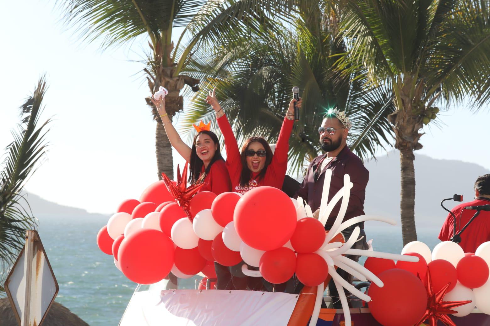 $!Tiene Datemex gran participación en el Carnaval de Mazatlán 2025