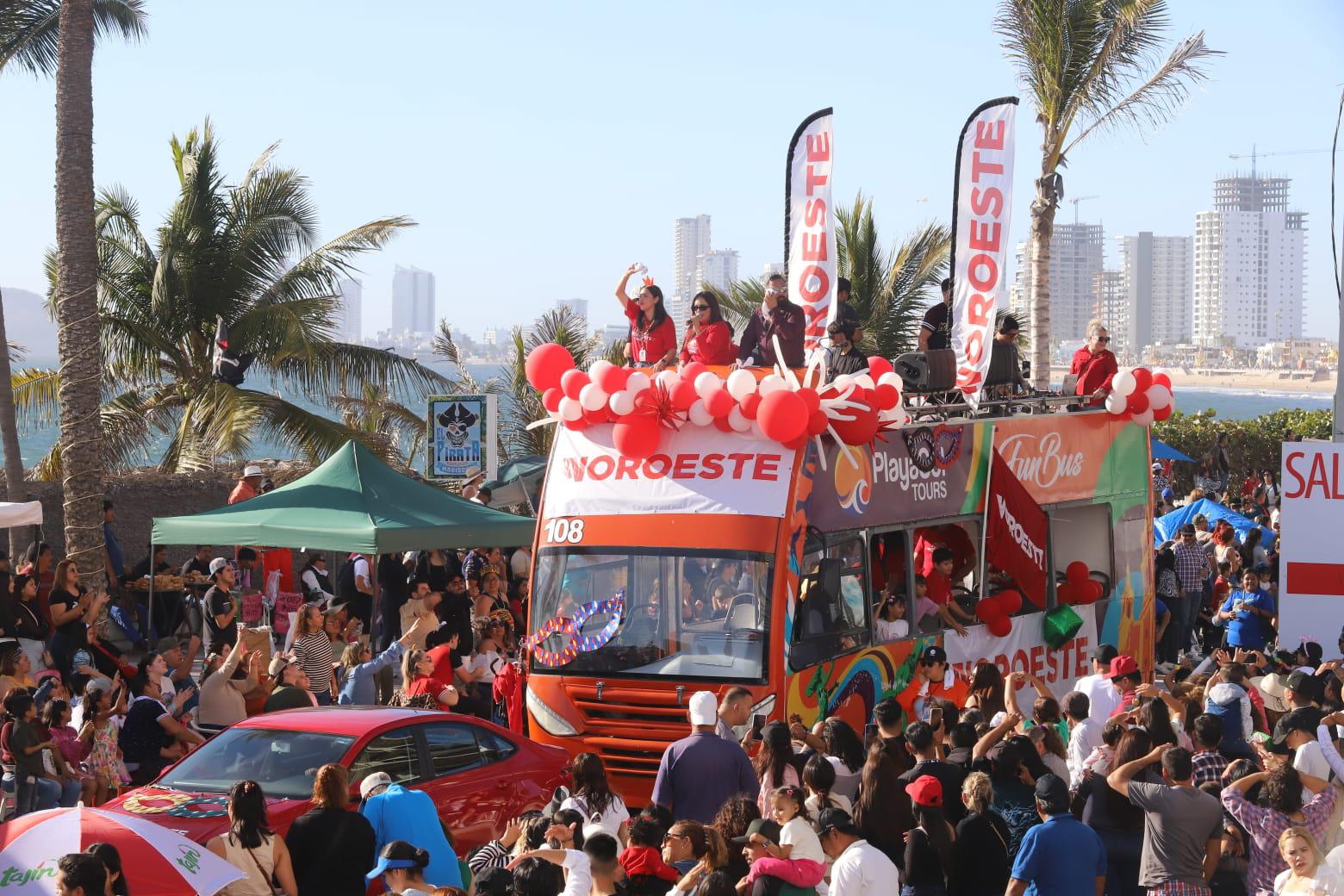 $!Tiene Datemex gran participación en el Carnaval de Mazatlán 2025