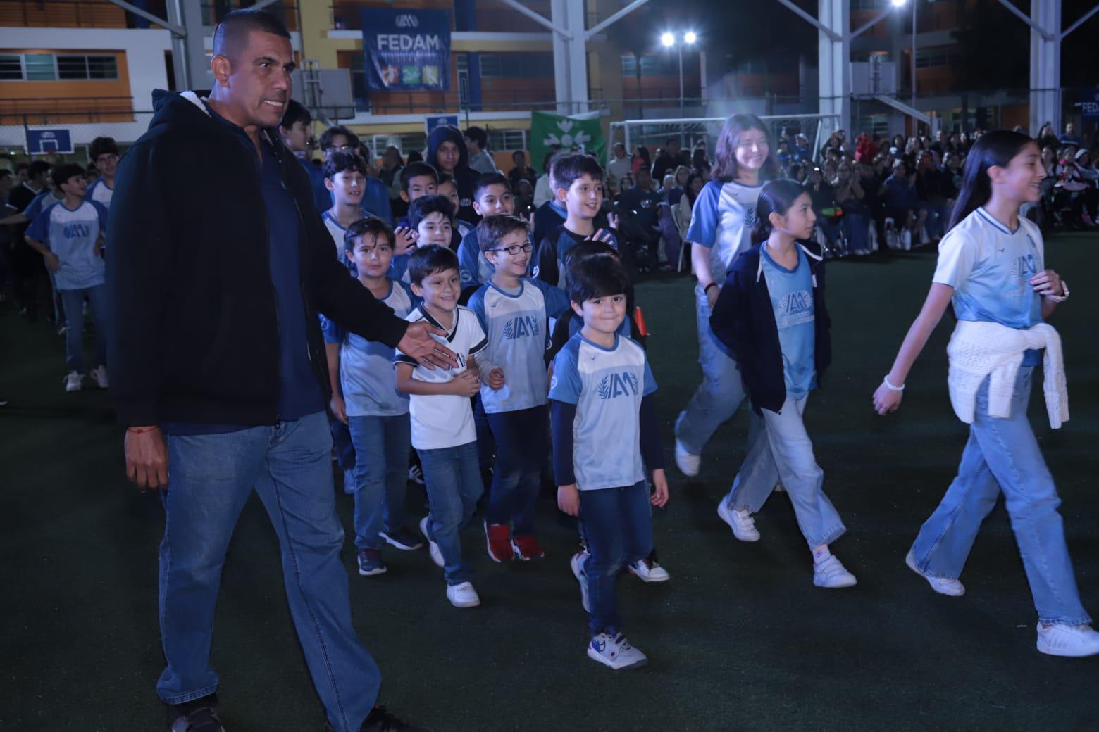 $!Colorida apertura de Festival Deportivo Anglo Moderno