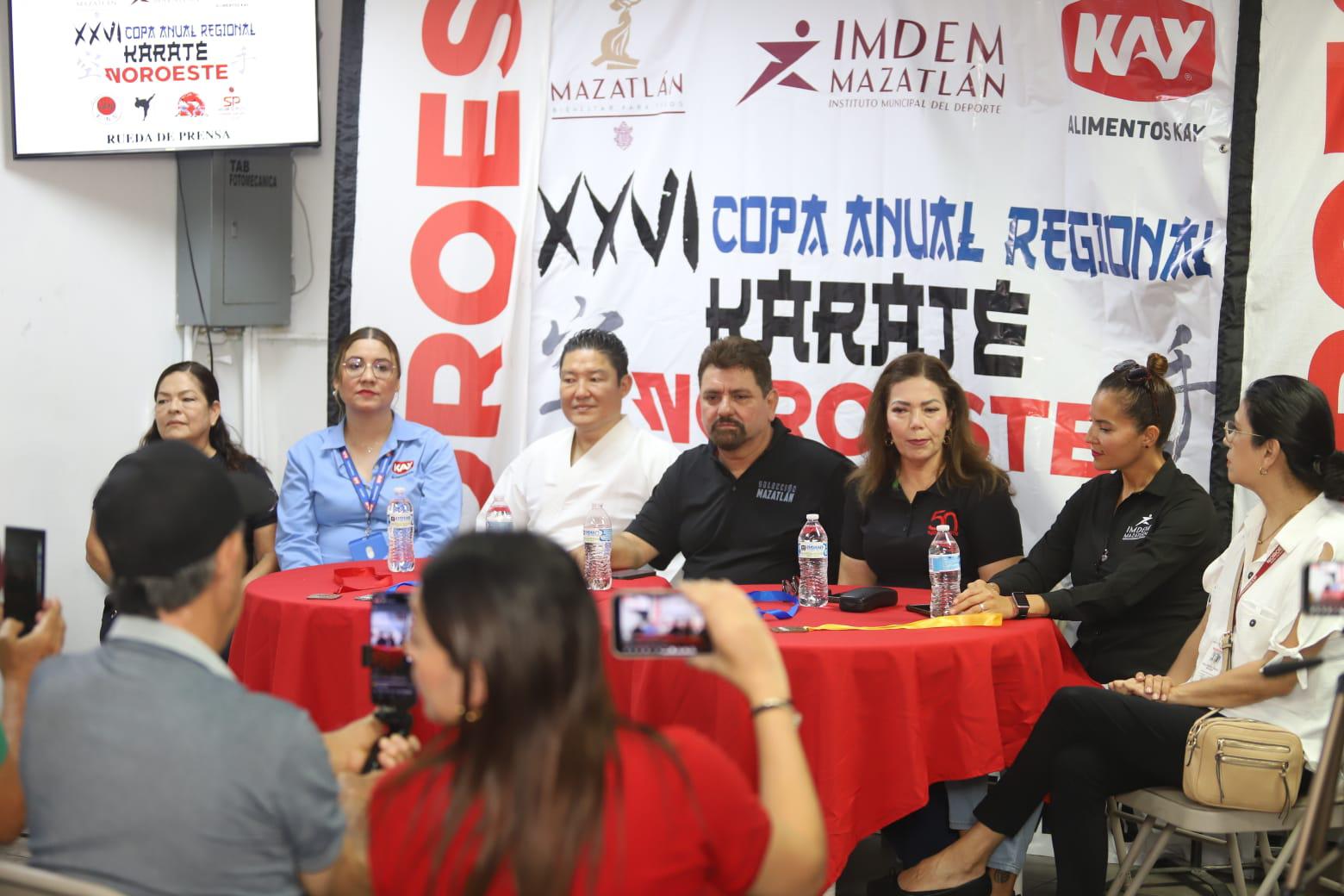 $!Destapan edición 26 de la Copa Anual Regional de Karate Noroeste