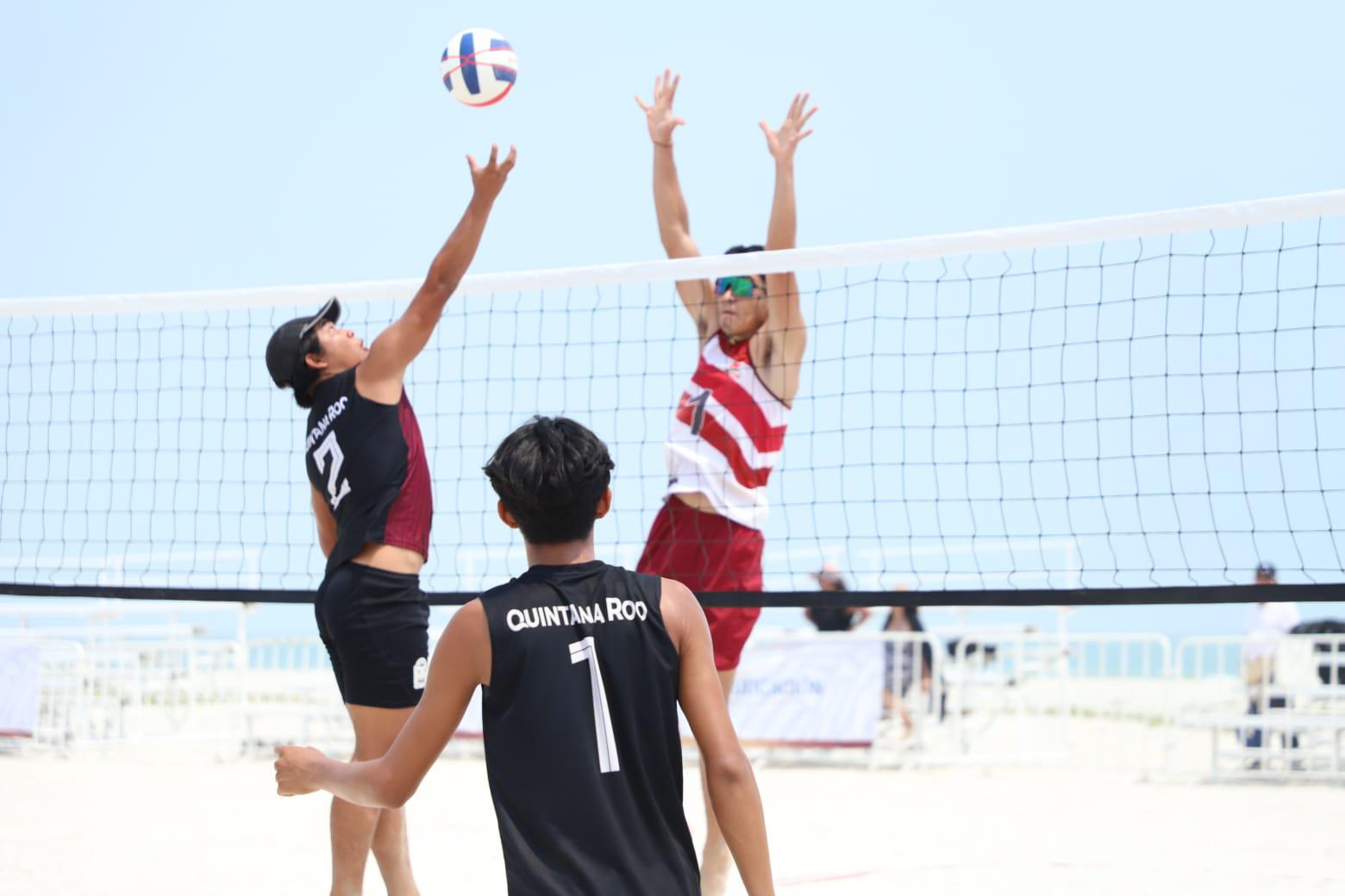 $!Logra Sinaloa 11 triunfos en voleibol de playa de Nacionales Conade
