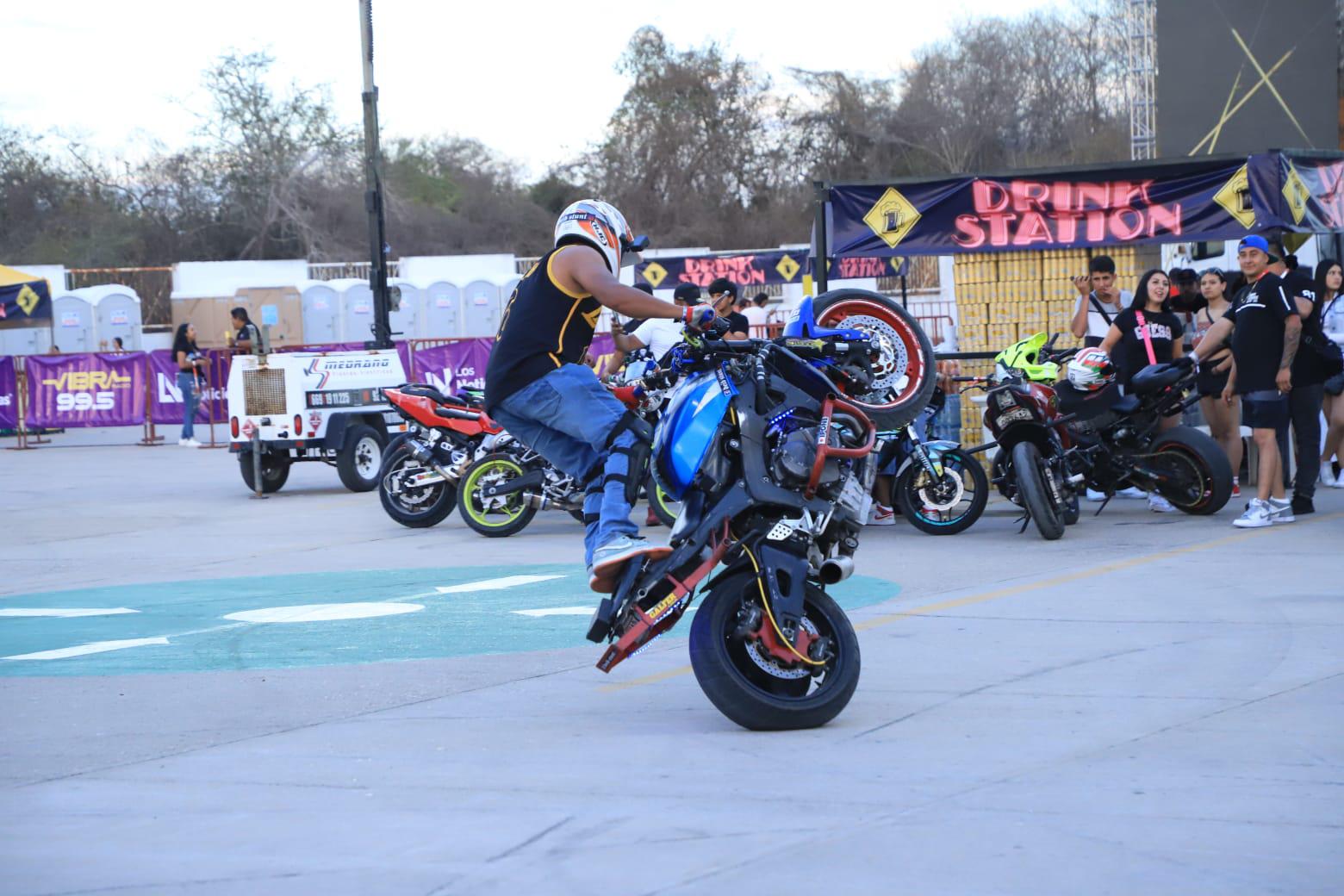 $!Calientan motores Stunts Riders en Mazatlán