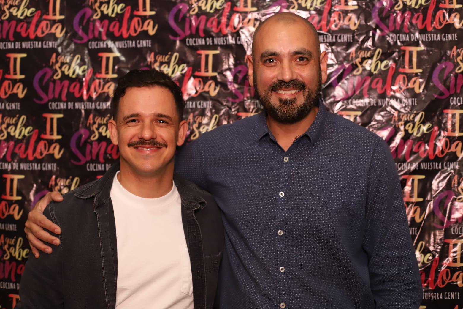 $!Isaac Aranguré e Iván Pico.