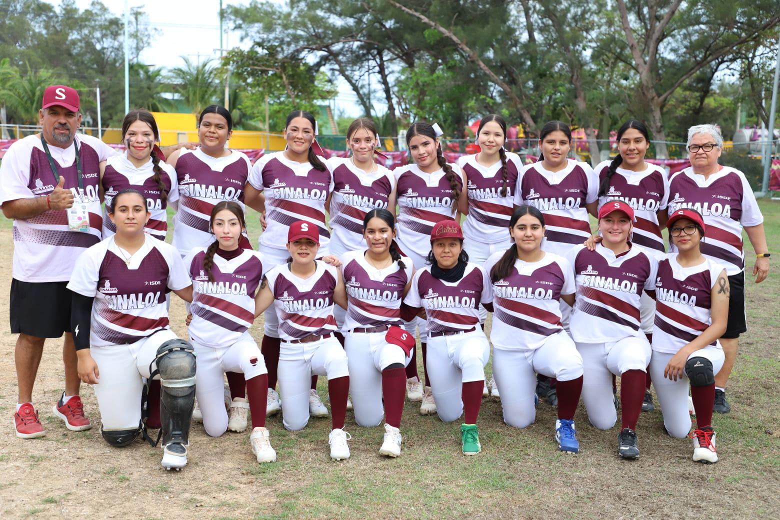 $!Julia Parra se cubre de gloria al lanzar el ‘doble cero’ por Sinaloa en los Nacionales 2024
