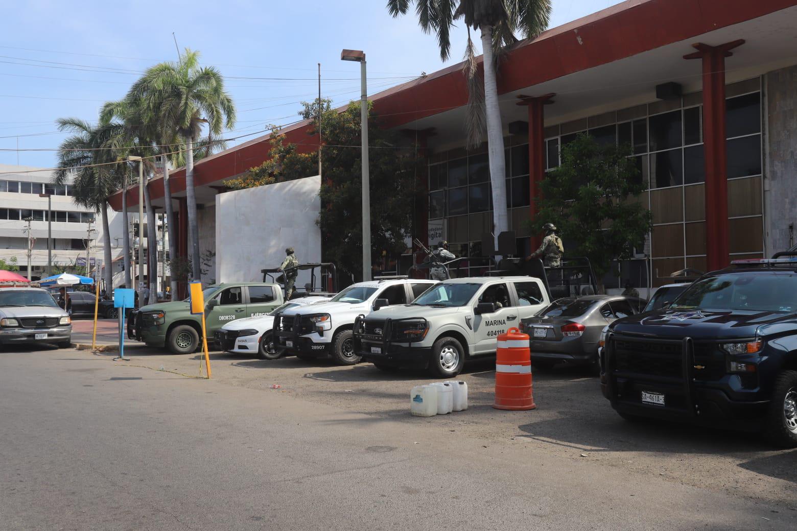$!Realizan bajo fuerte vigilancia Mesa Regional de Seguridad y Construcción de la Paz, en Mazatlán