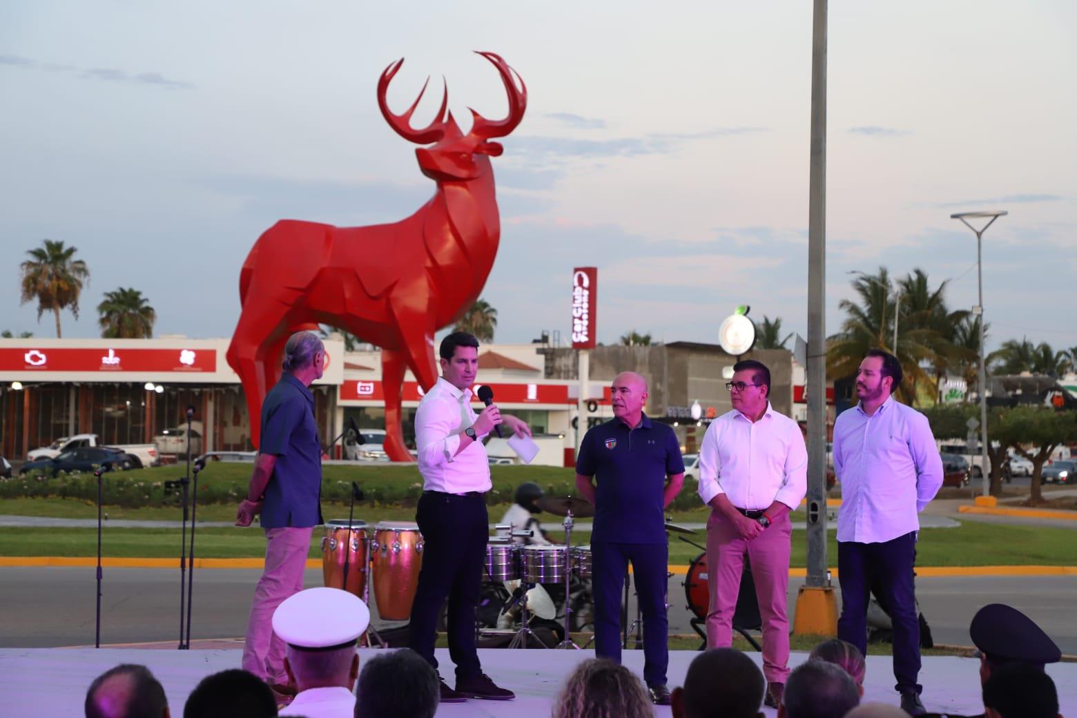 $!Inauguran nuevo monumento ‘El Gran Orgullo’, en Mazatlán