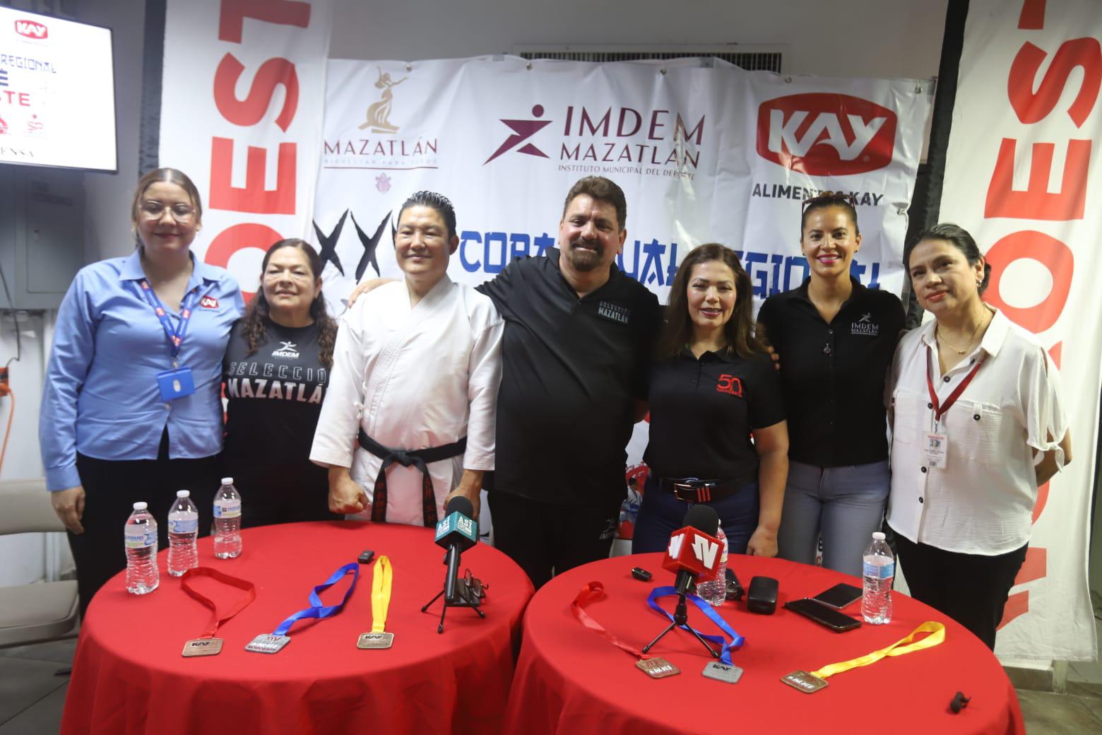 $!Destapan edición 26 de la Copa Anual Regional de Karate Noroeste