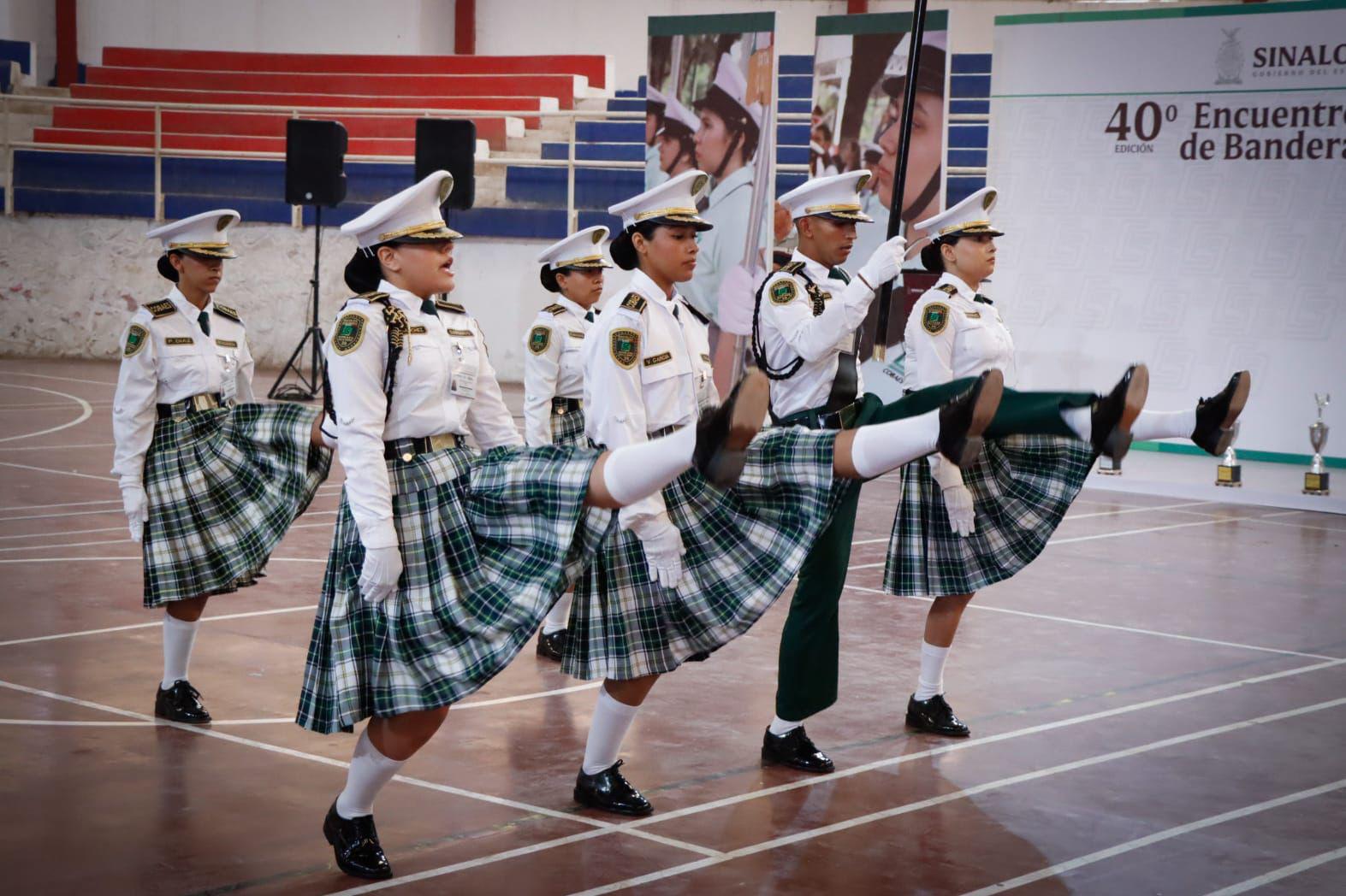 $!Se realiza con éxito el Encuentro Estatal de Escoltas y Bandas de Guerra Cobaes