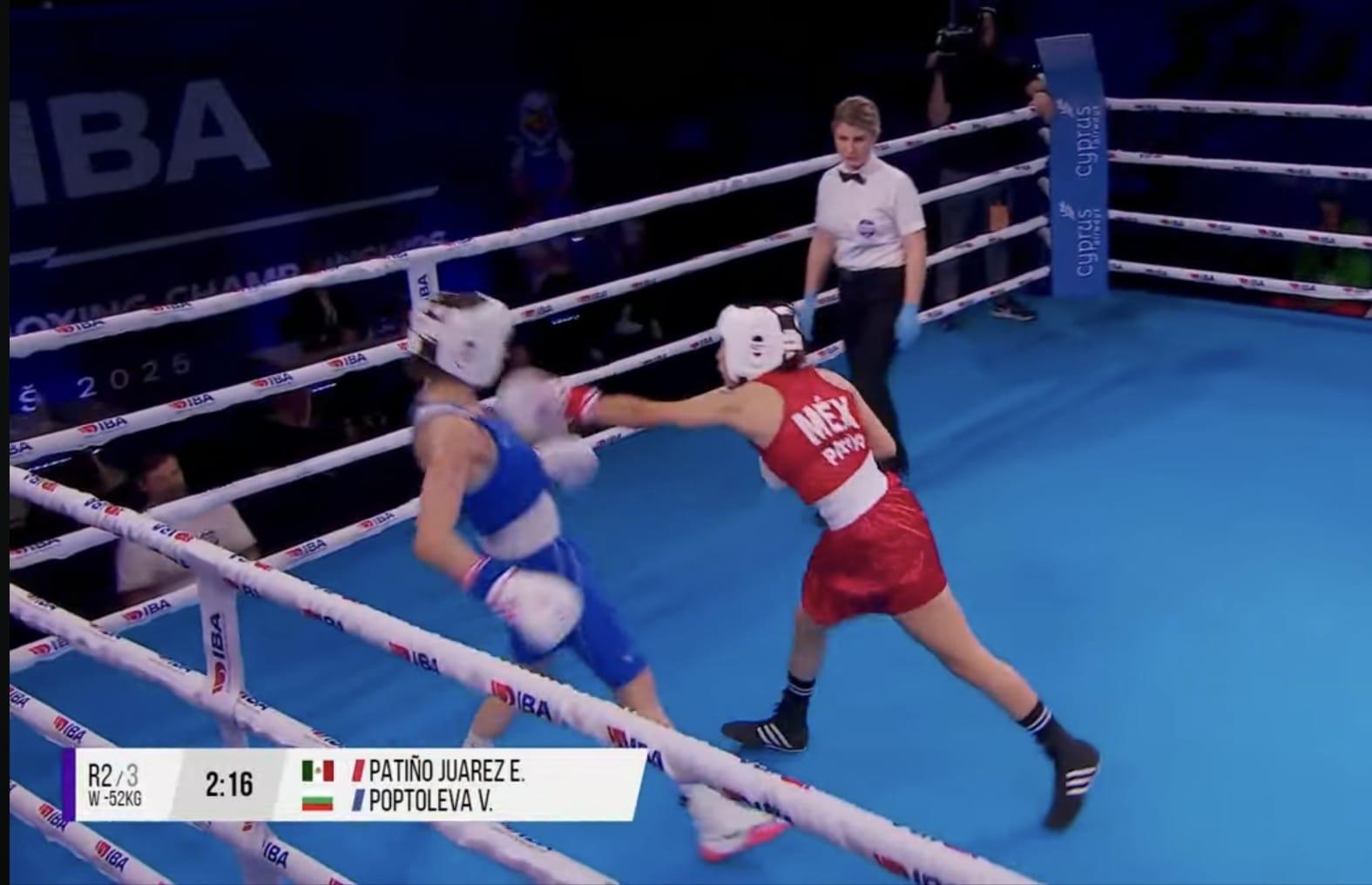 $!Se esfuma sueño de mazatleca Esmeralda Patiño en Mundial de Boxeo Femenil