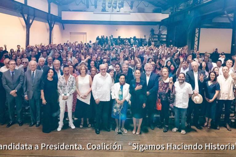 Claudia Sheinbaum presenta a su propio grupo de intelectuales en defensa de ‘la transformación’