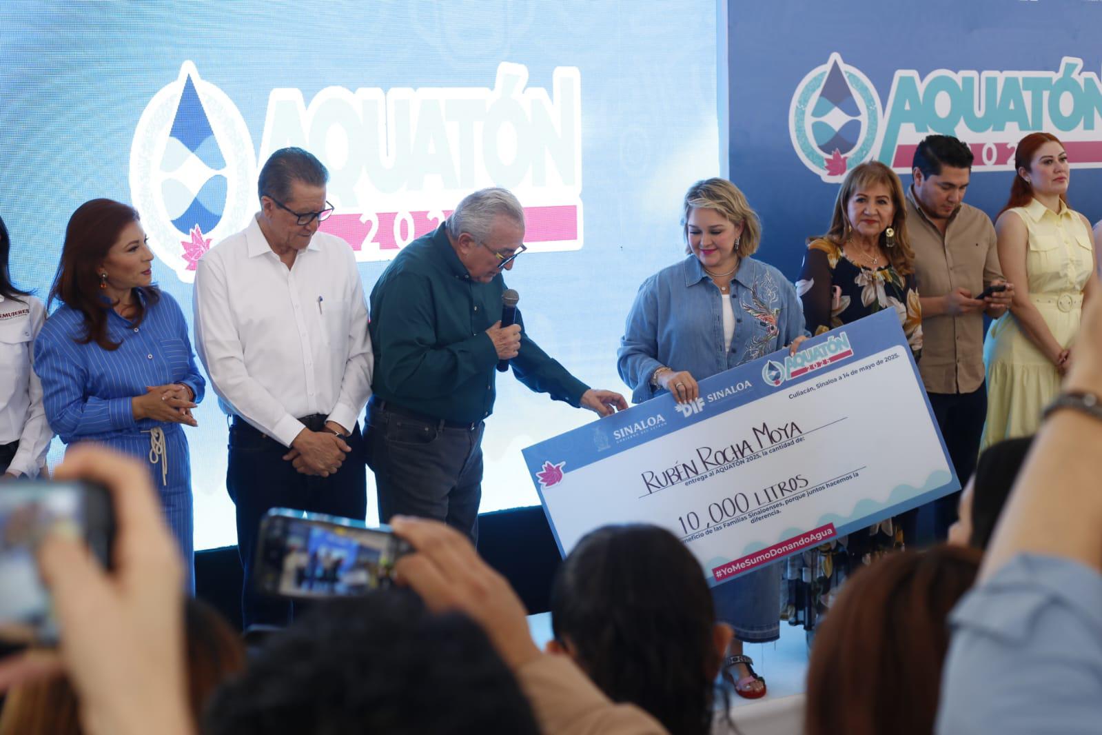 $!Por cuarto año consecutivo, Gobierno de Sinaloa recolecta agua embotellada para comunidades con carencia