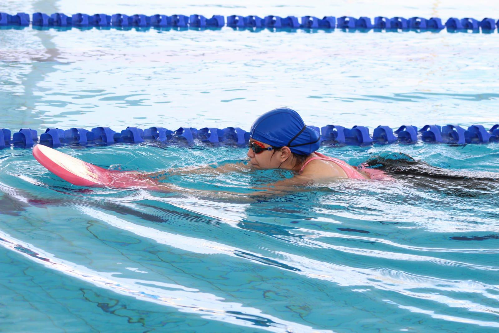 $!Joselin Guzmán Guillén, su pasión por el agua la lleva a incursionar en la natación adaptada