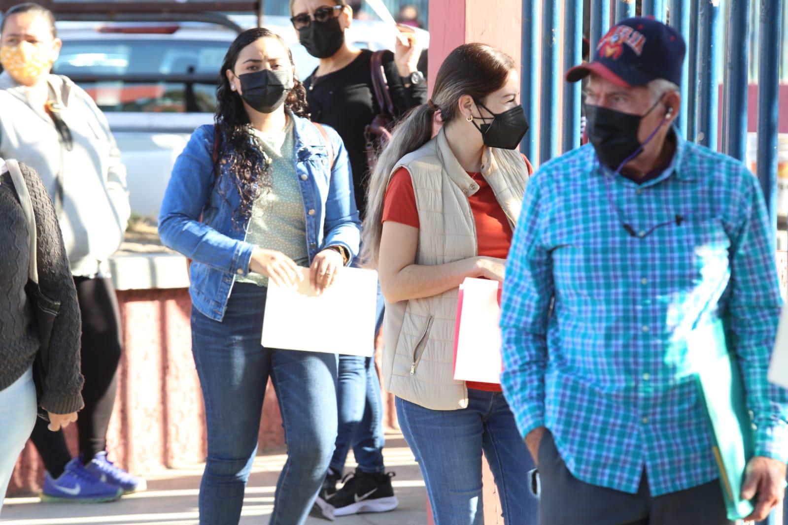 $!Vacunación de docentes en Mazatlán fluye con tranquilidad