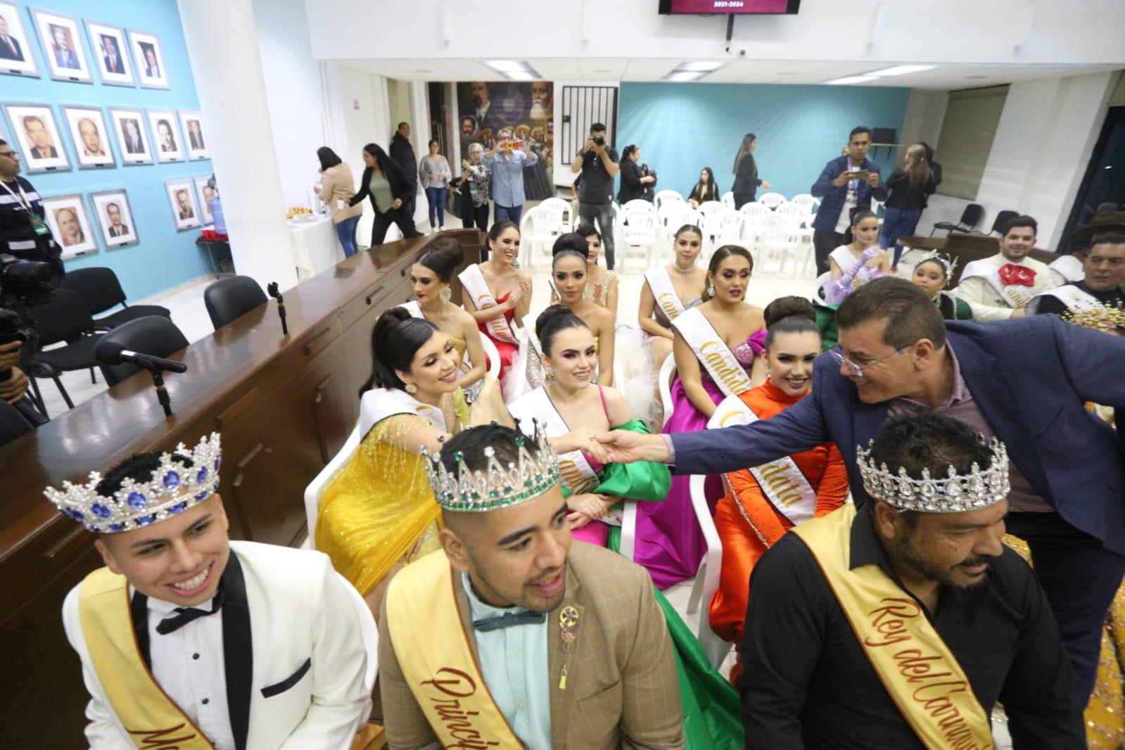 $!Agradece Alcalde la aportación de las candidatas y candidatos al reinado del Carnaval de Mazatlán