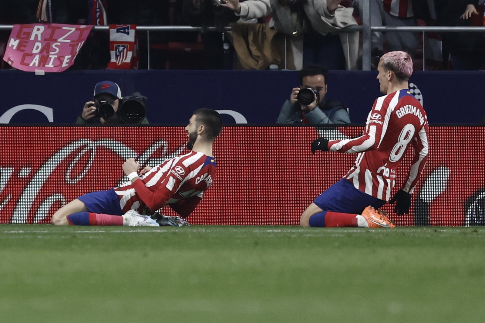 $!Atlético Madrid se ‘devora’ al Sevilla en el partido 613 de Diego Simeone como entrenador