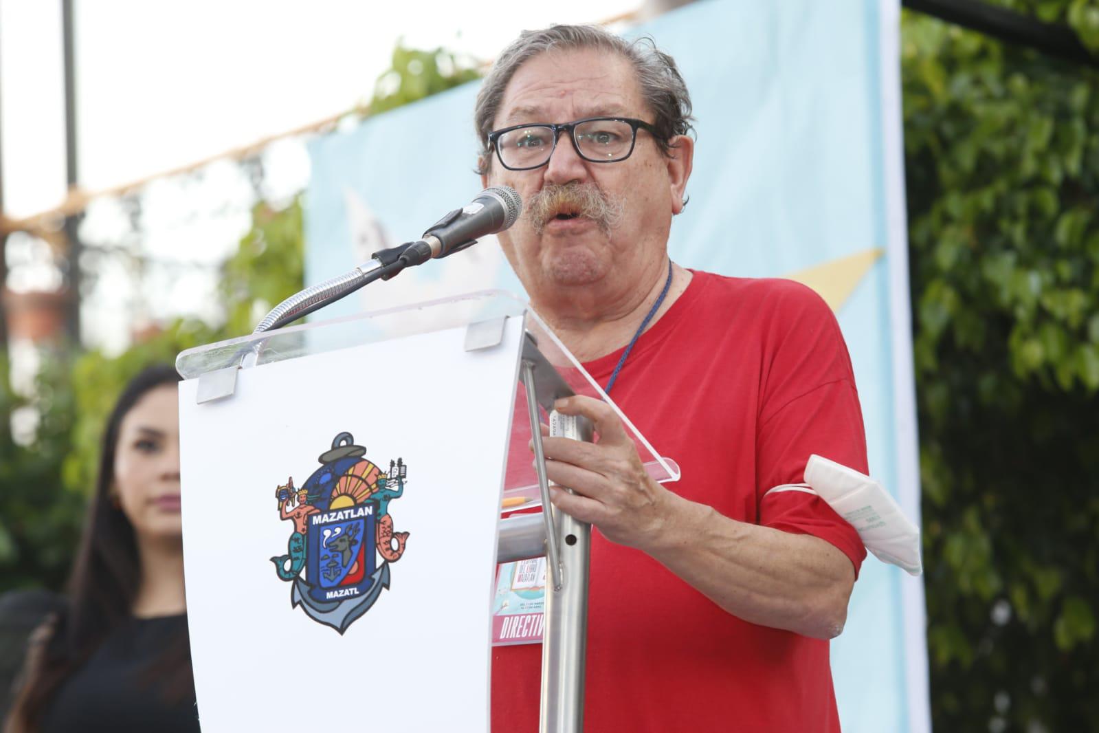 $!Reprocha Paco Ignacio Taibo II a la UAS, en arranque del Festival del Libro Mazatlán 2022