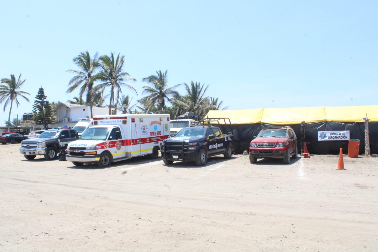 $!Corporaciones mantienen acciones de vigilancia en playas de Rosario