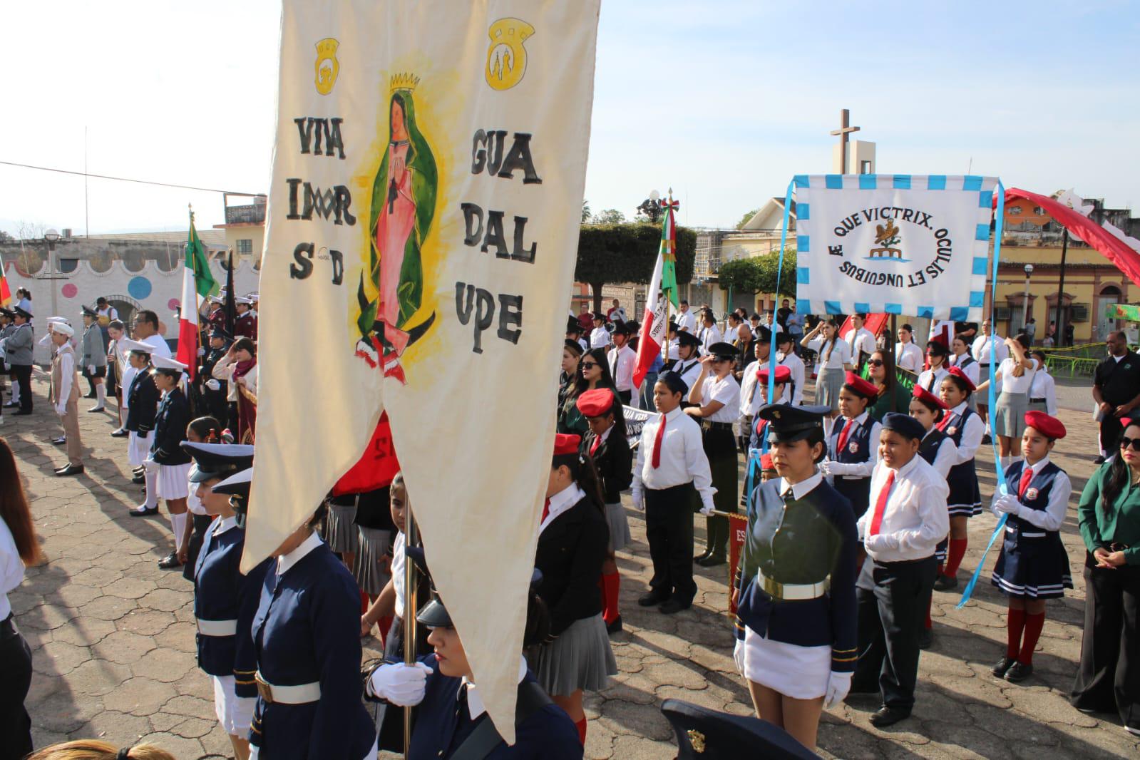 $!En Rosario celebran el Día de la Bandera con desfile y honores