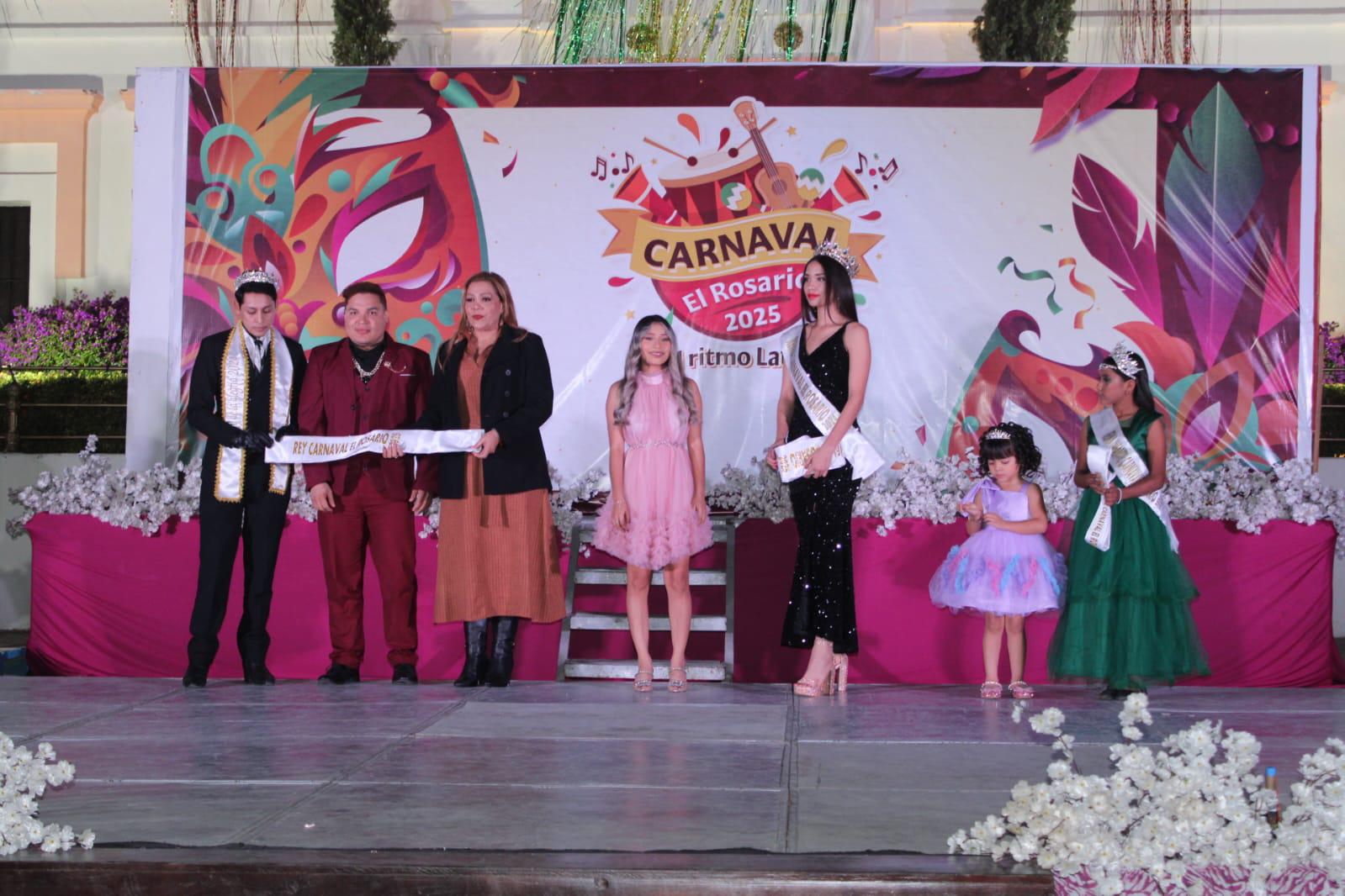 $!Presentan a los nuevos soberanos del Carnaval Rosario 2025