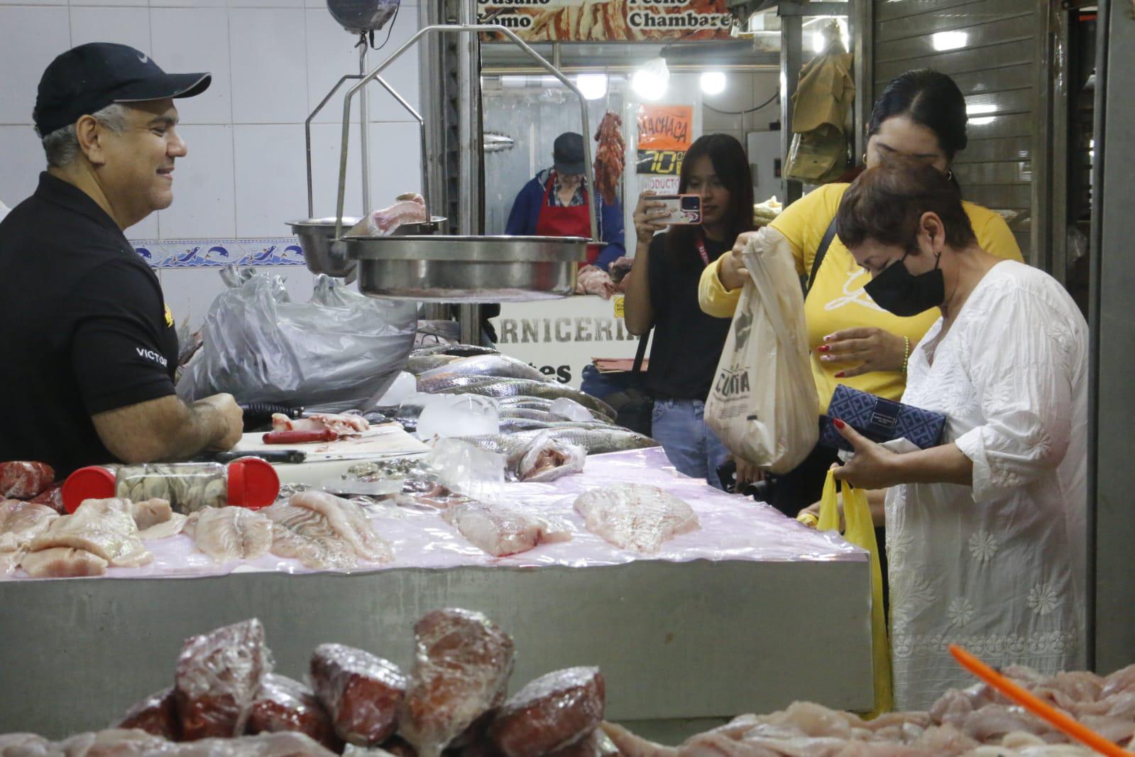 $!Ventas ‘tranquilas’ en pescados y mariscos a pesar del inicio de la Cuaresma