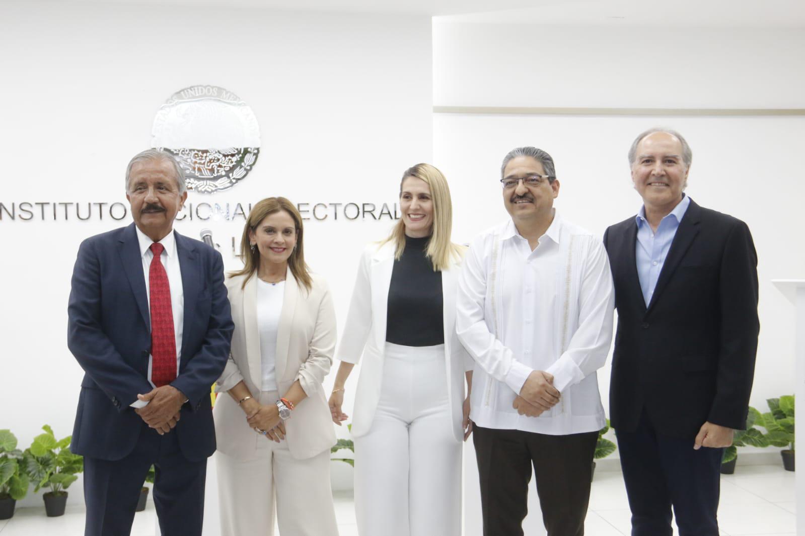 $!Participan tres de los cinco partidos por el Senado de la República en segundo debate