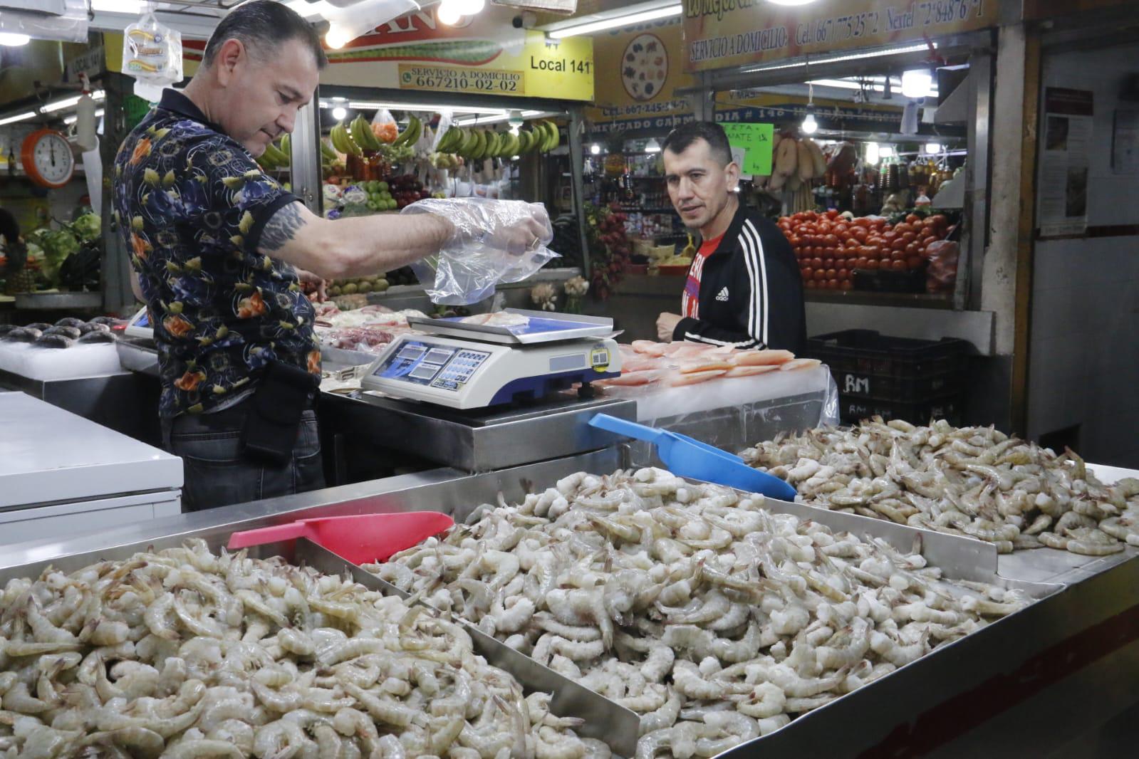 $!Ventas ‘tranquilas’ en pescados y mariscos a pesar del inicio de la Cuaresma