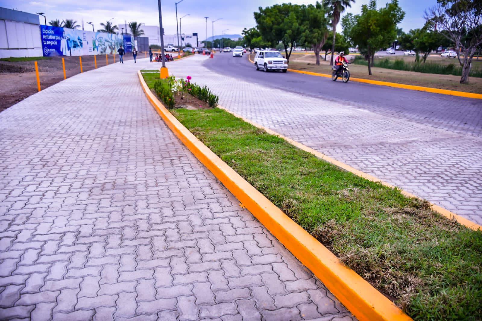 $!Amplían tramo en avenida Atlántico, al norte de Mazatlán