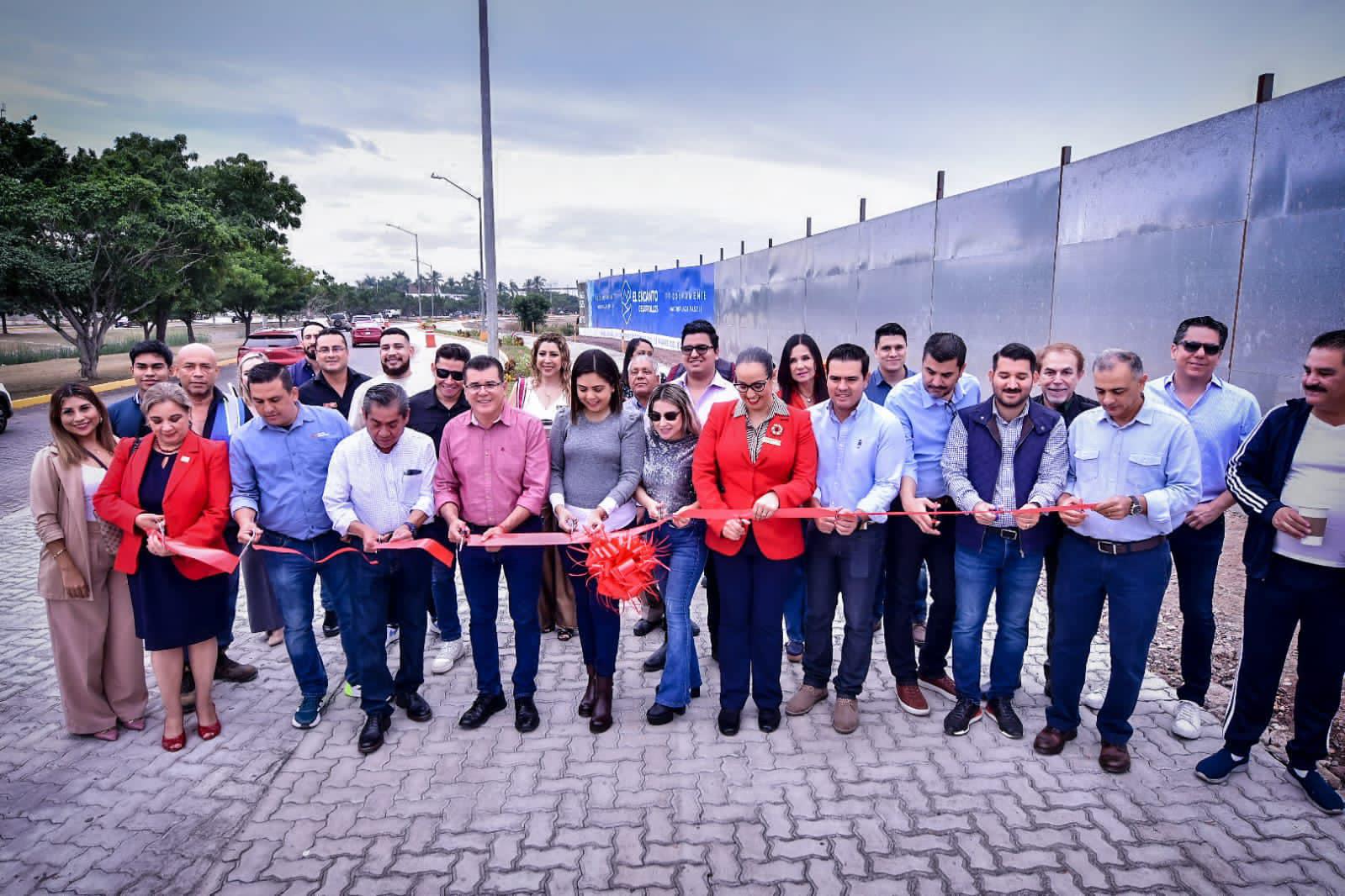 $!Amplían tramo en avenida Atlántico, al norte de Mazatlán