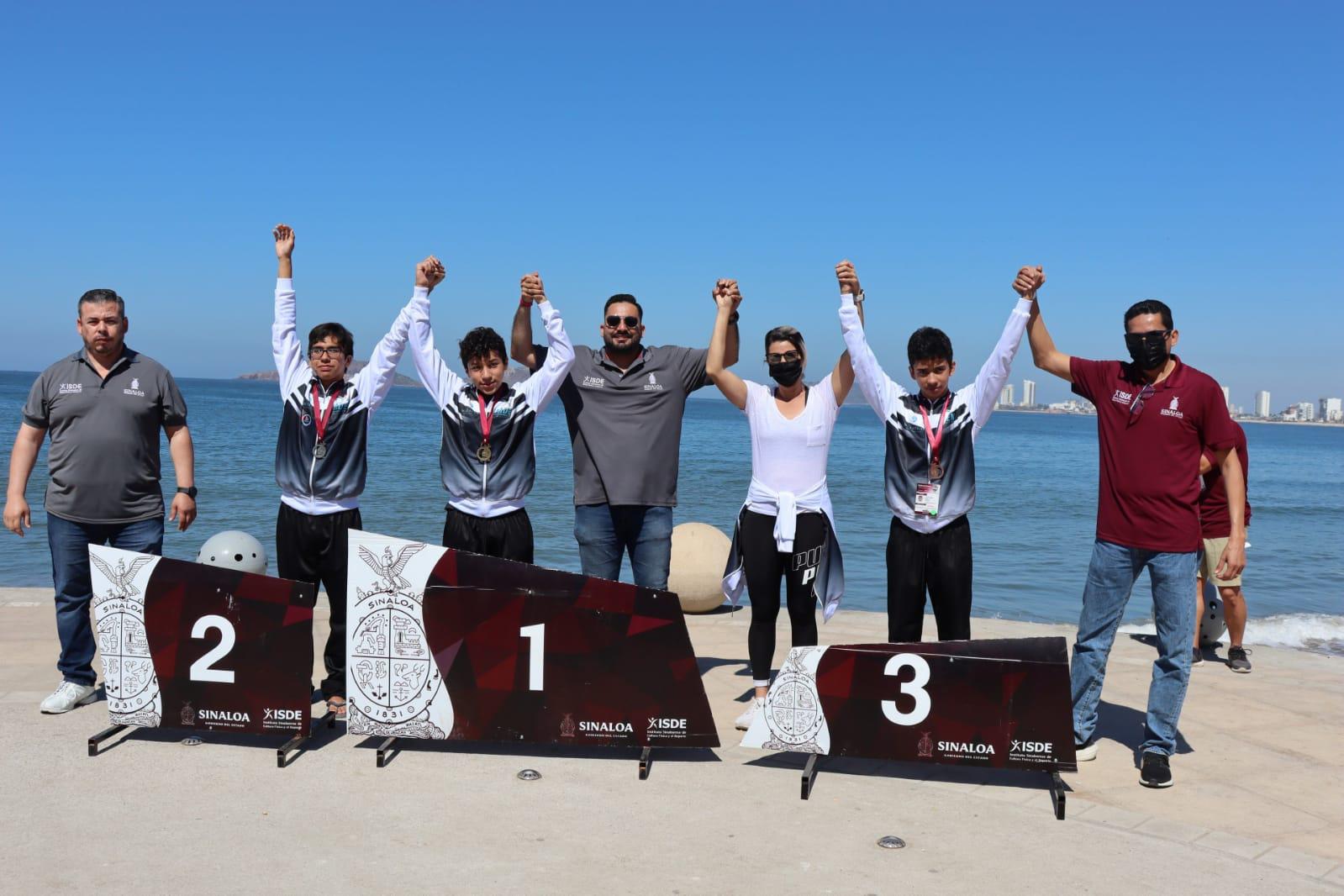 $!Domina Mazatlán etapa estatal de Aguas Abiertas
