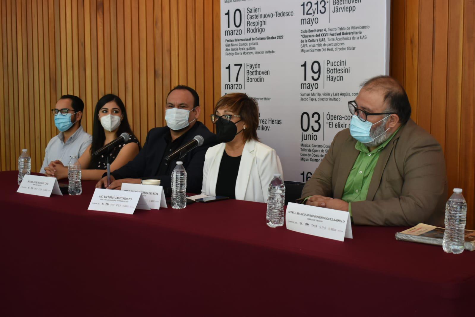 $!Presentará la OSSLA ‘Élixir de amor’ este viernes