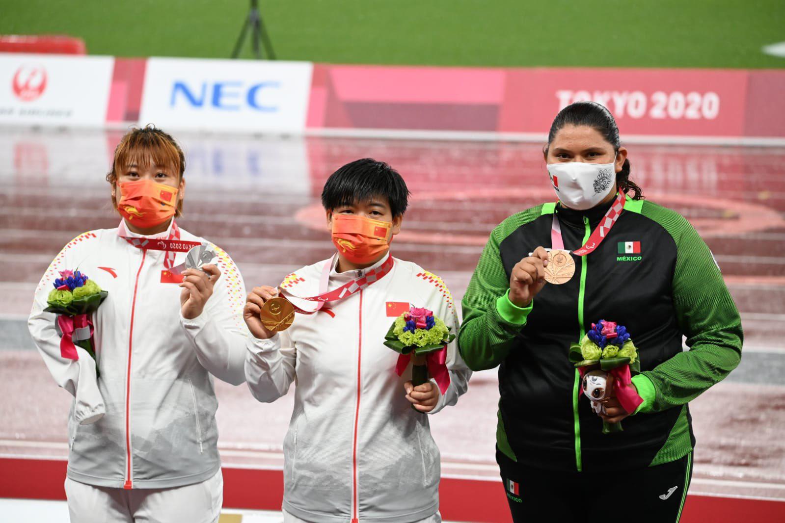 $!Rosa Castro da a México su última medalla en los Paralímpicos de Tokio