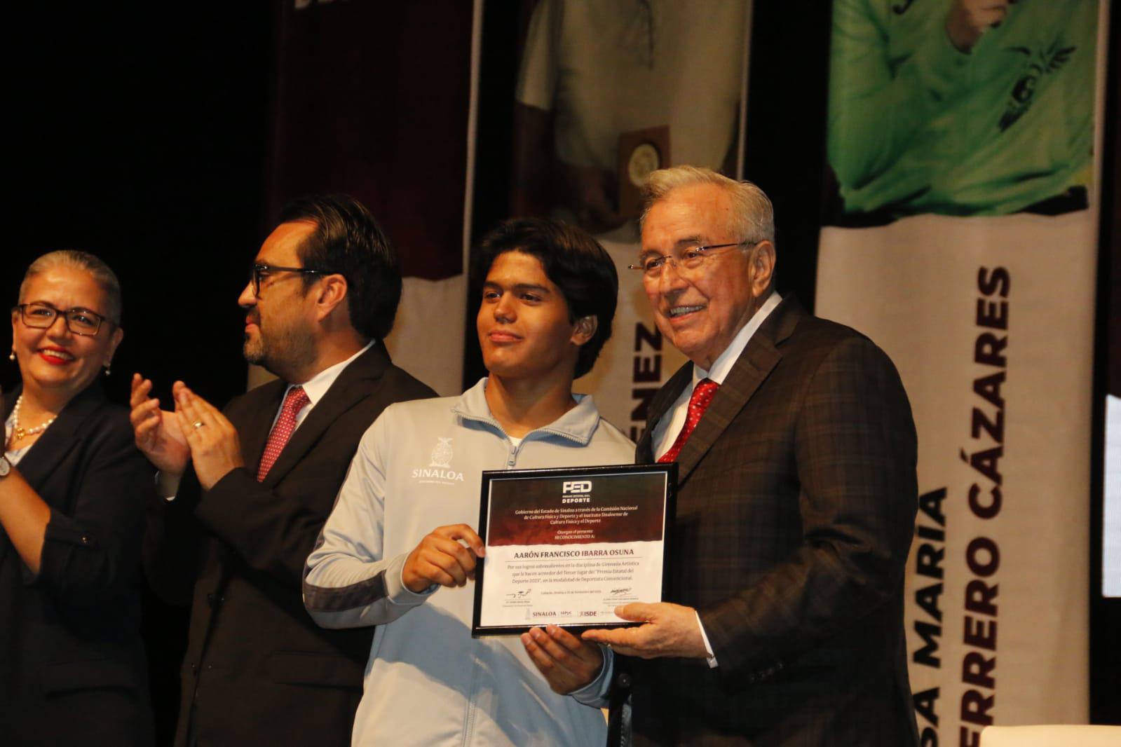$!Realizan entrega del Premio Estatal del Deporte Sinaloa 2023