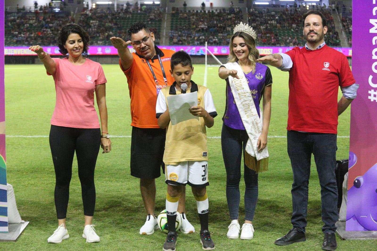 $!Colorido inicio de la Copa Mazatlán de Futbol 7