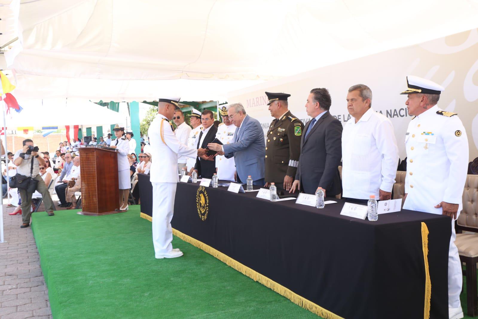 $!Resaltan en el Día de la Marina soberanía de mares en México