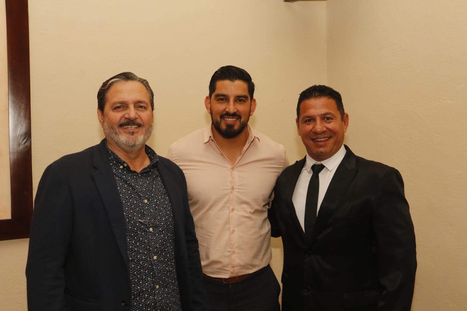 $!Alberto Medrano , Carlos Valdez y Rafael Yves Velázquez.