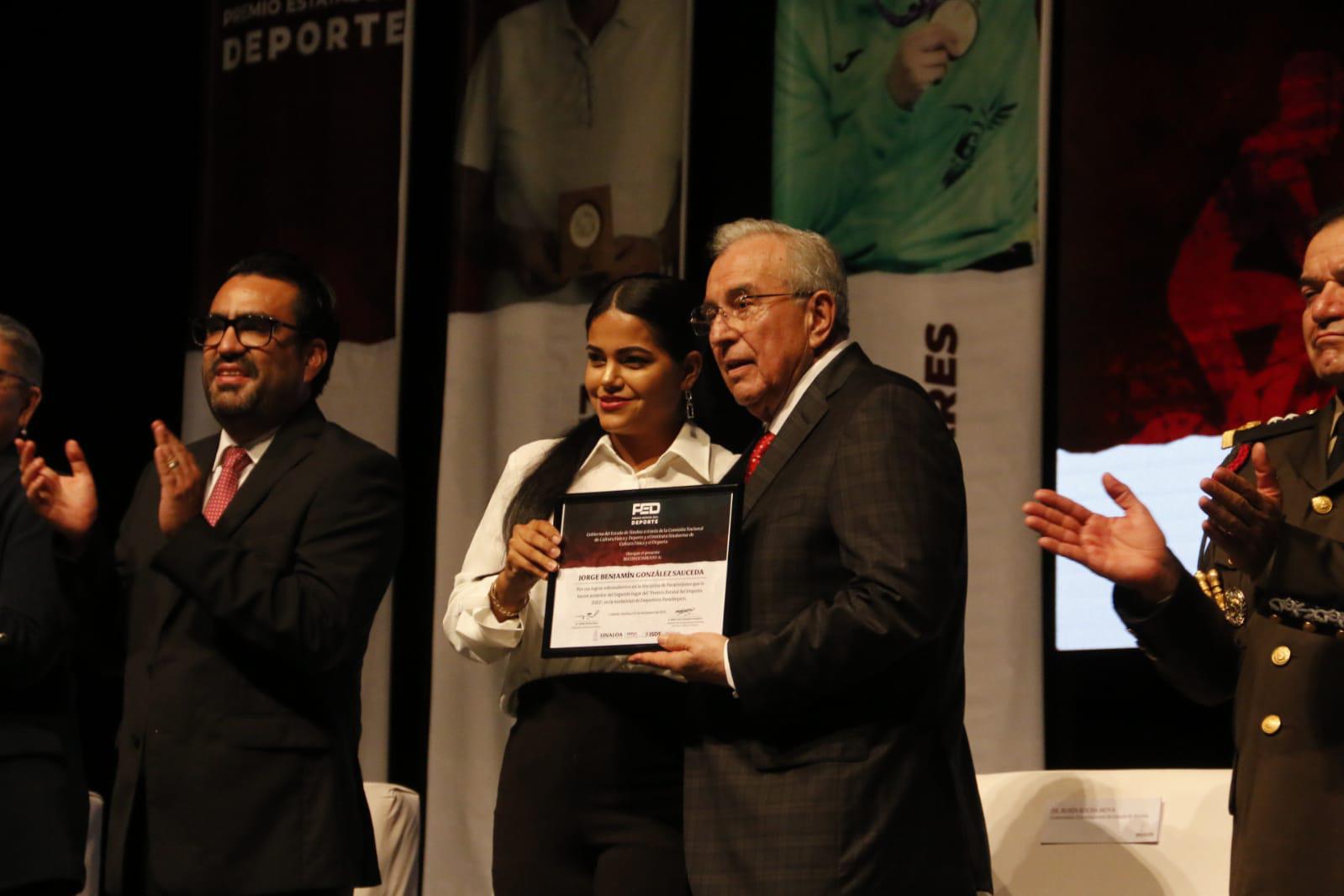 $!Entregan el Premio Estatal del Deporte Sinaloa 2023