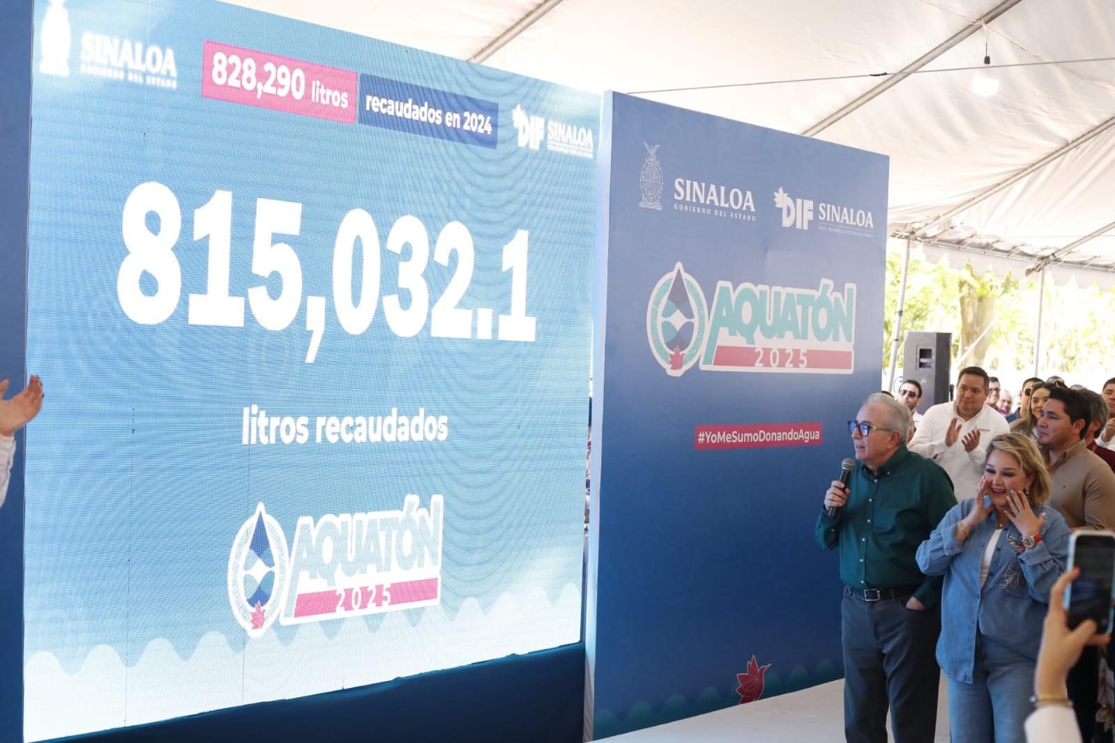 $!Por cuarto año consecutivo, Gobierno de Sinaloa recolecta agua embotellada para comunidades con carencia