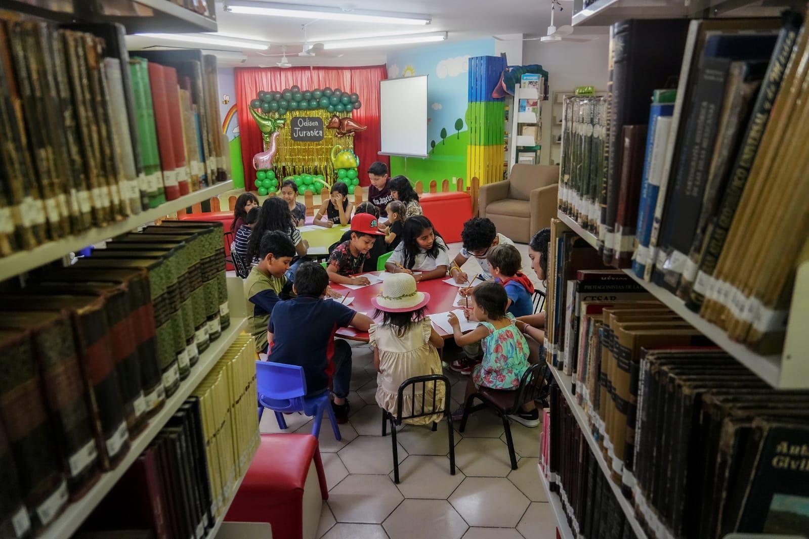 $!La biblioteca Ingeniero Manuel Bonilla fue sede de la actividad.