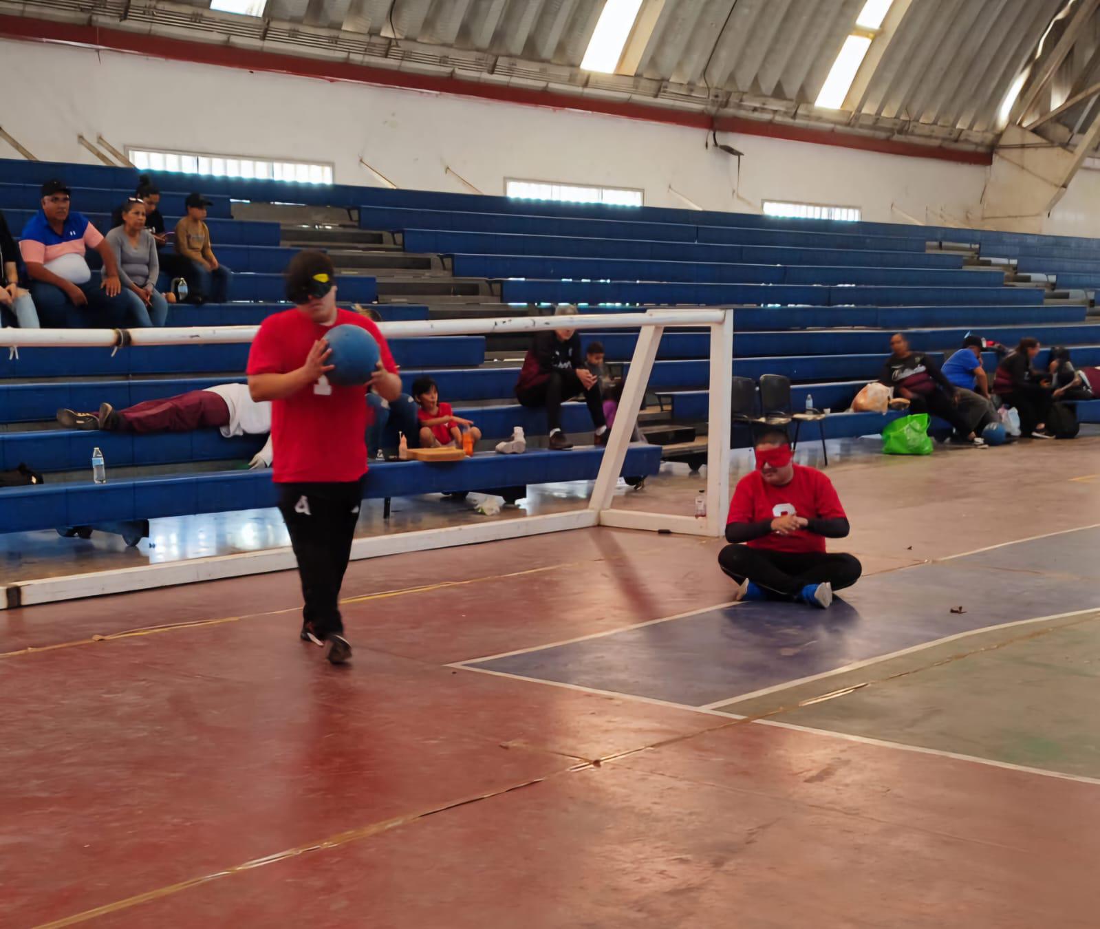 $!Se estrena Mazatlán en la Liga Estatal de Goalball